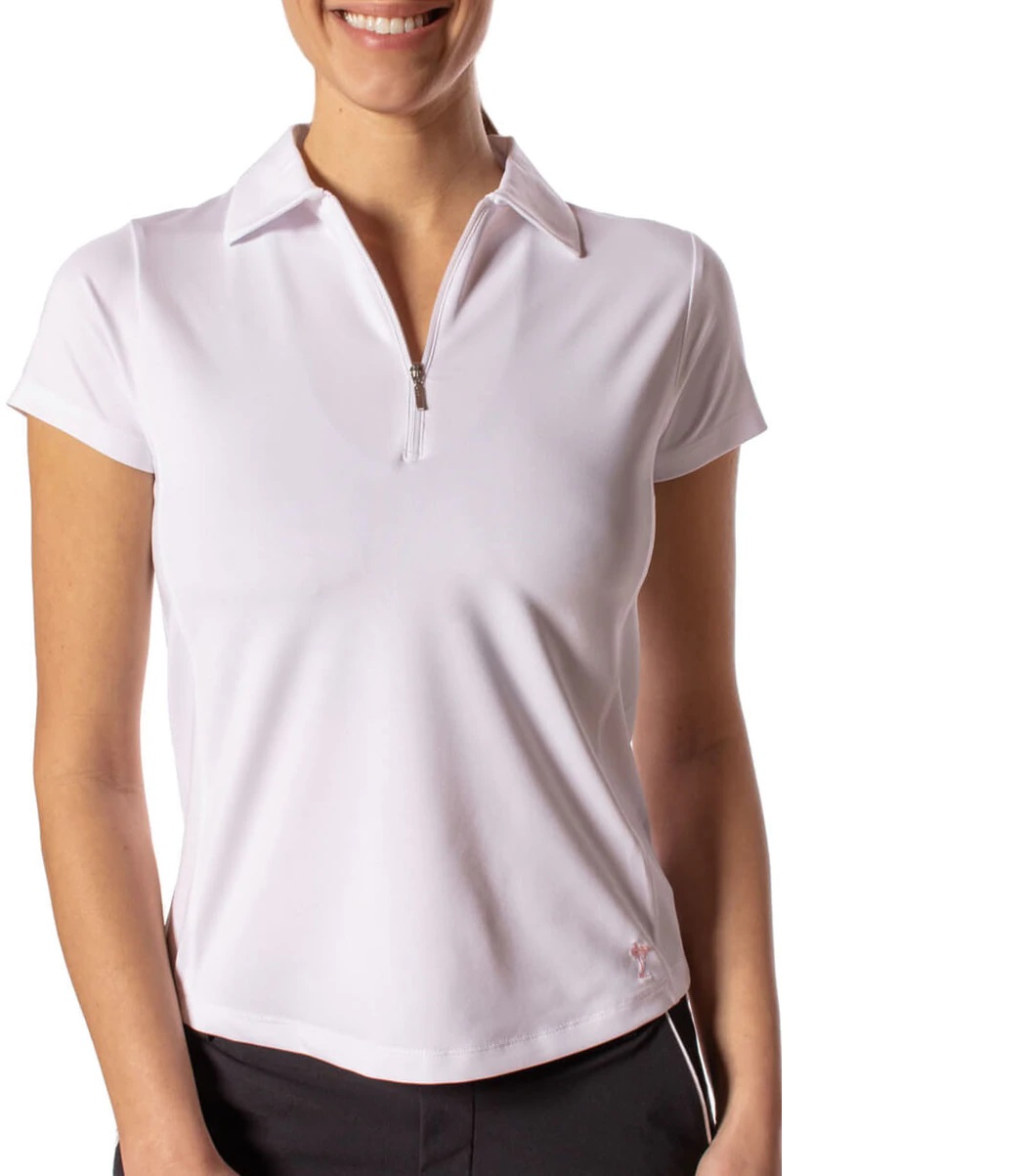 SHORT SLEEVE POLO WHITE